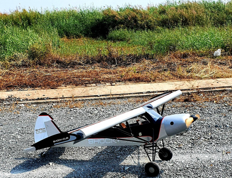 Seagull Shock Cub 35-55cc ARF 2.59m Silver/Svart