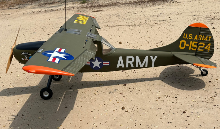 Seagull Cessna L-19A Old Dog New Trick 246cm 35-40cc Gas