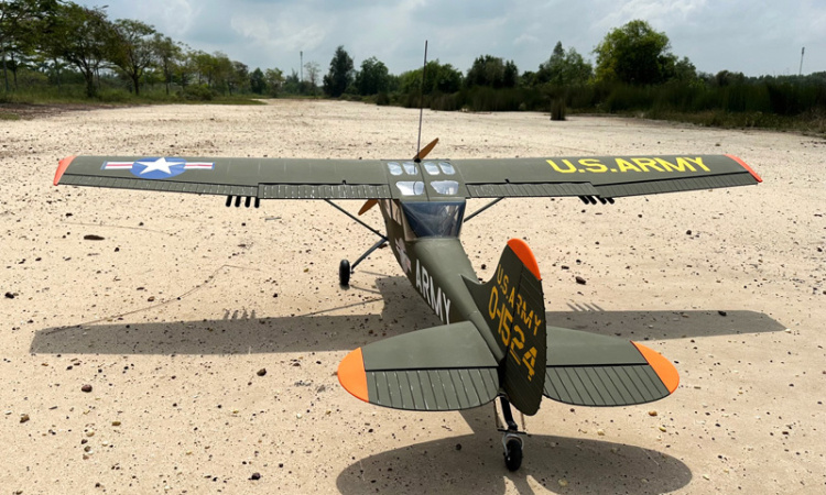 Seagull Cessna L-19A Old Dog New Trick 246cm 35-40cc Gas