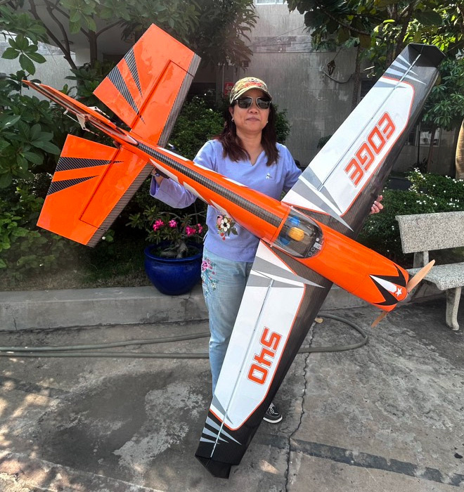 Seagull Edge 540 V2 3D Kolfiberställ 1970mm (35-40cc Gas) ARF