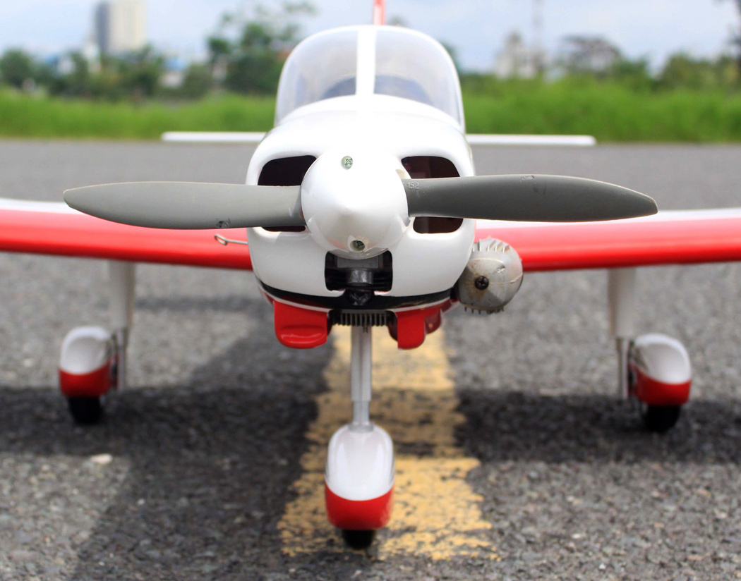 Seagull Piper Cherokee 153cm 10-15cc Röd ARF