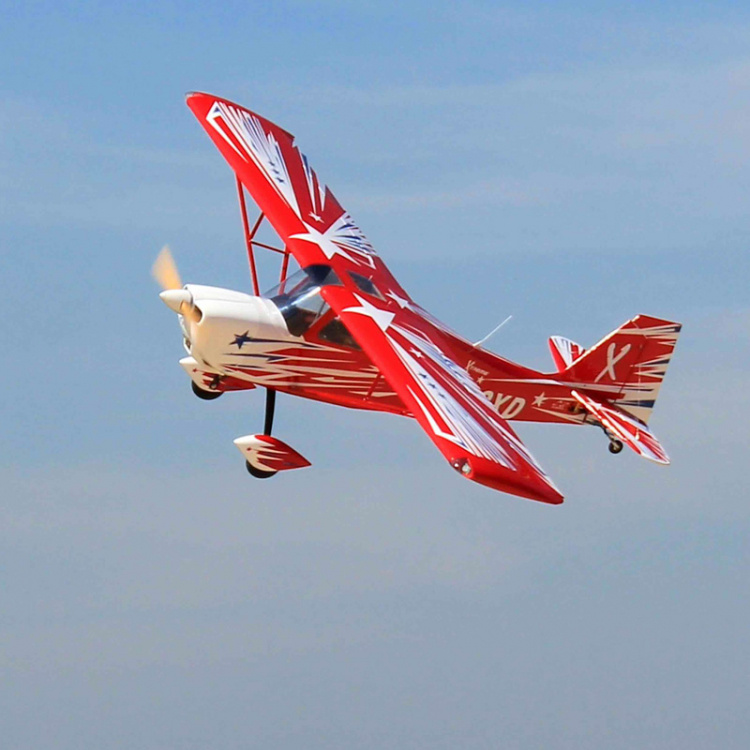 Seagull Champion Xtreme Decathlon 60-85cc Gas 310cm Röd