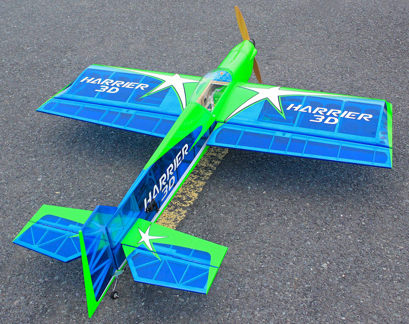 Seagull Harrier 3D 154cm 15-20cc ARF Upgraded