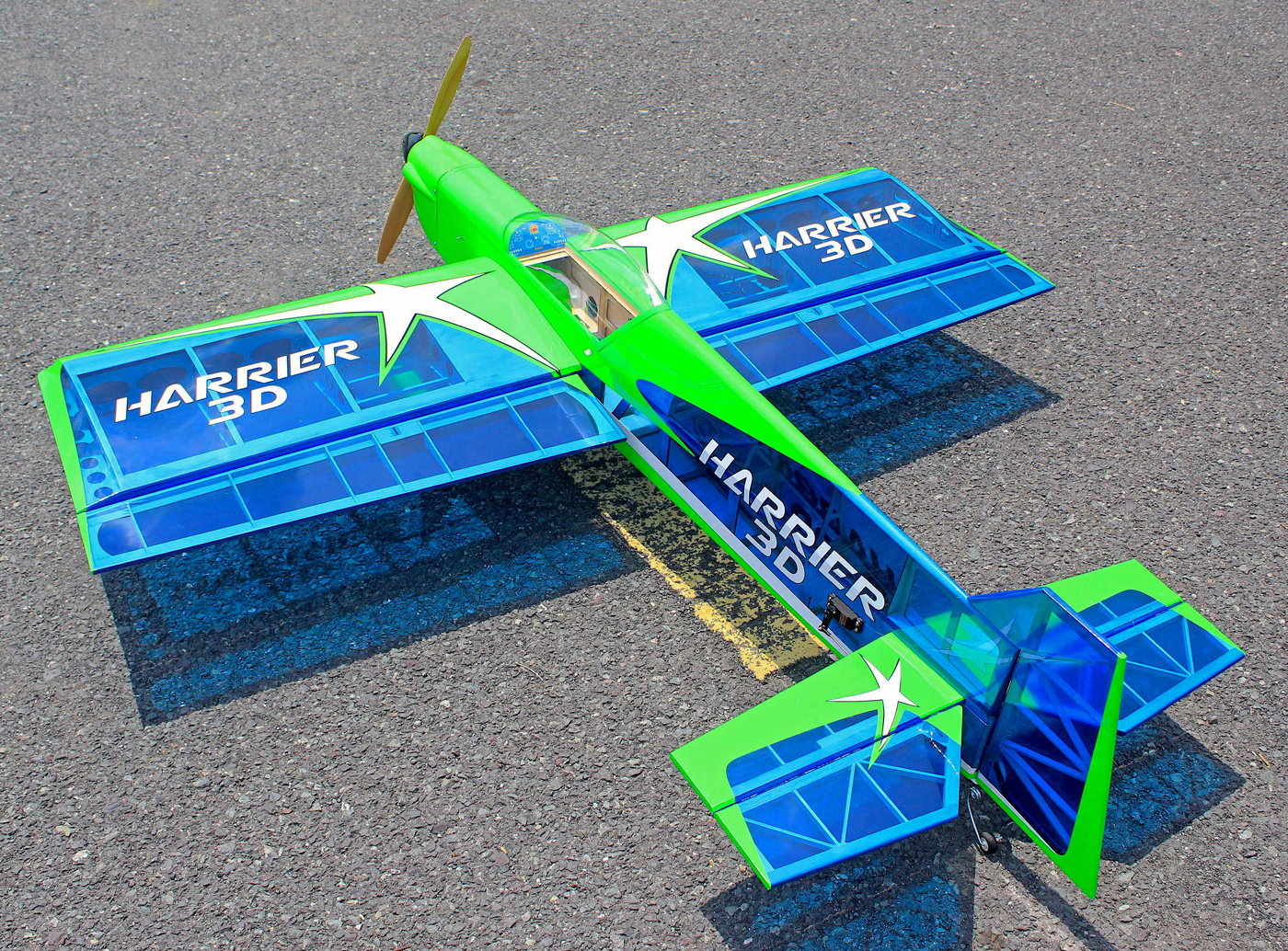 Seagull Harrier 3D 154cm 15-20cc ARF Upgraded