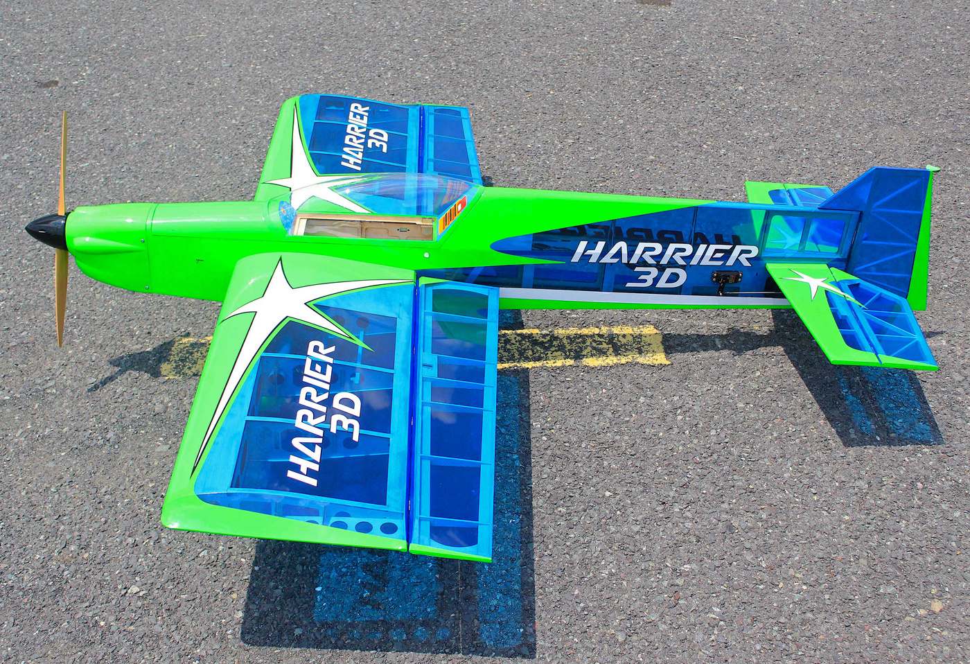 Seagull Harrier 3D 154cm 15-20cc ARF Upgraded