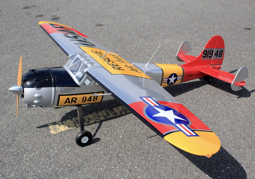 Seagull Cessna 195 USAF 229cm 35-50cc Gas ARF