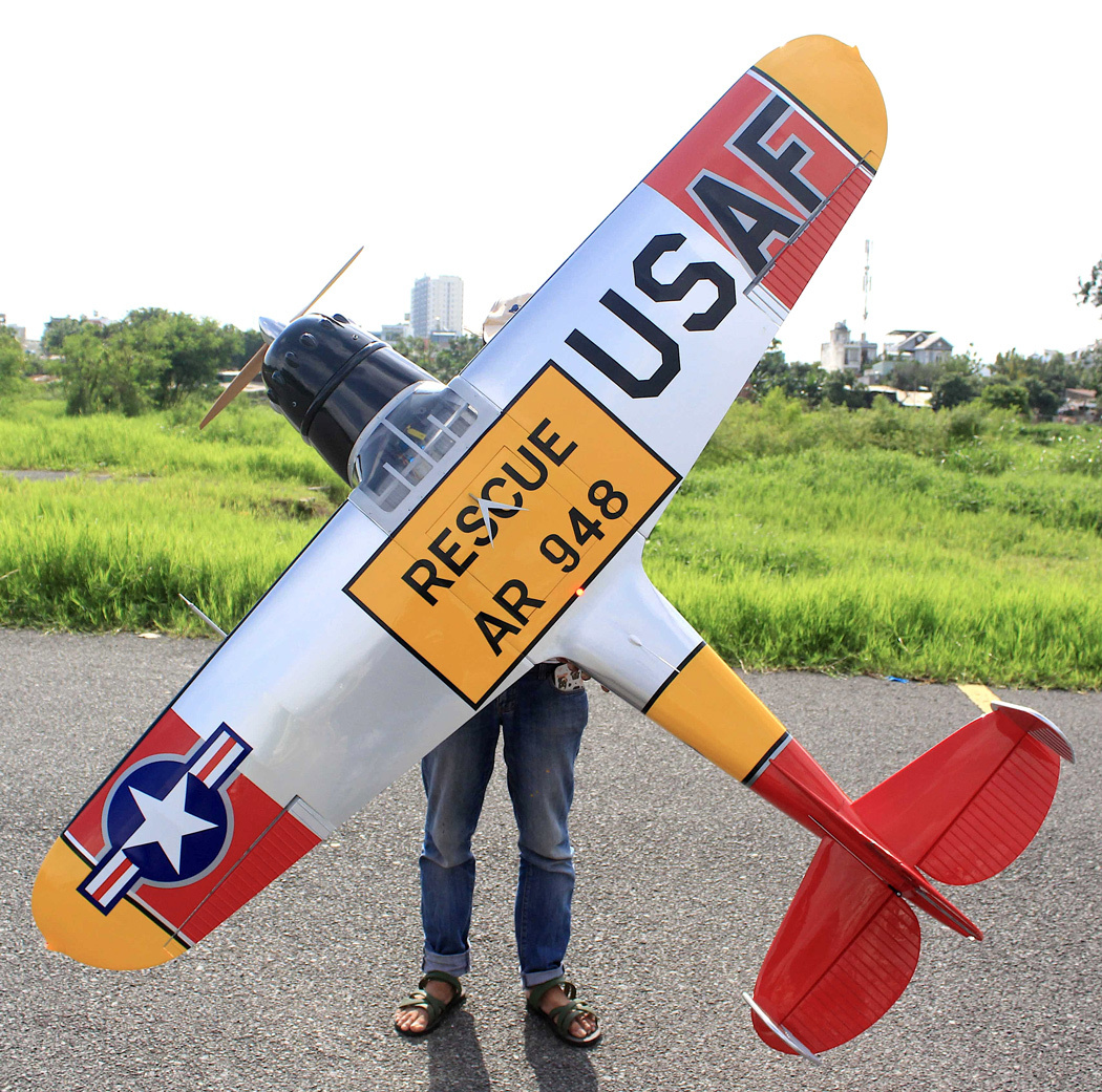 Seagull Cessna 195 USAF 229cm 35-50cc Gas ARF