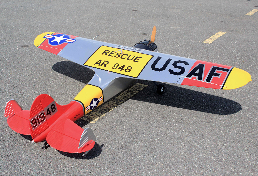 Seagull Cessna 195 USAF 229cm 35-50cc Gas ARF