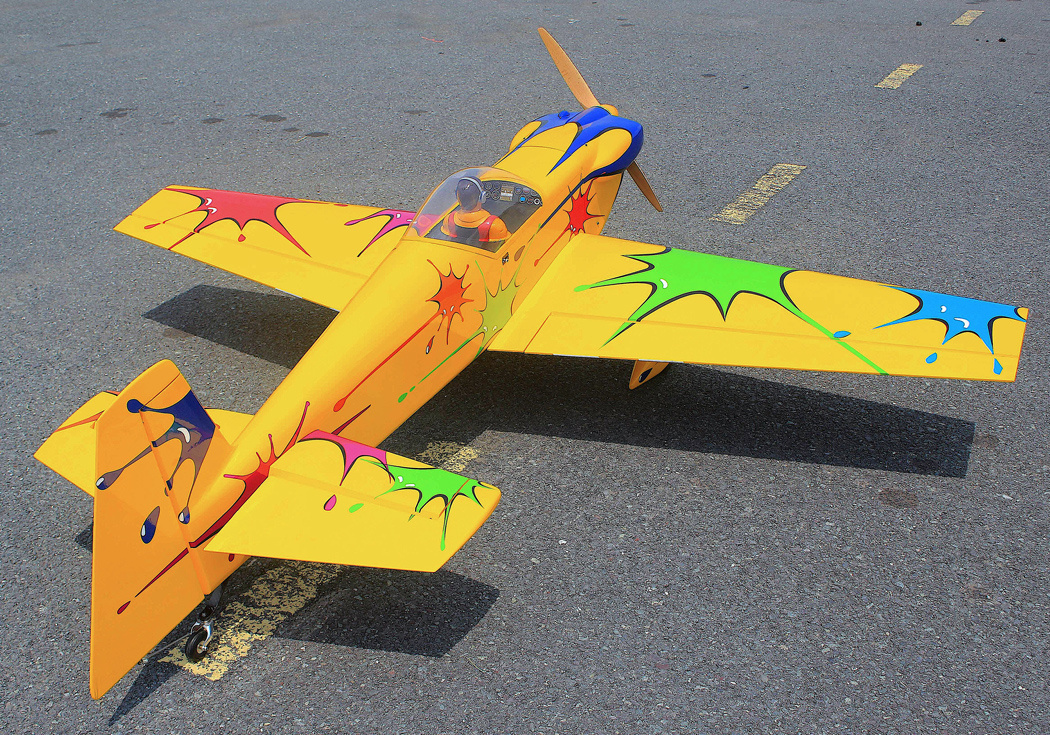 Seagull Cap 232 Aerobatic Paintball 3D 1/3 ARF 247cm (2 Kartonger)