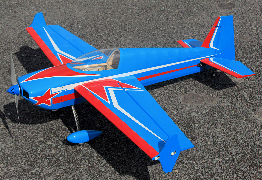 Seagull Laser 30E 3D 122cm Blå/Röd ARF