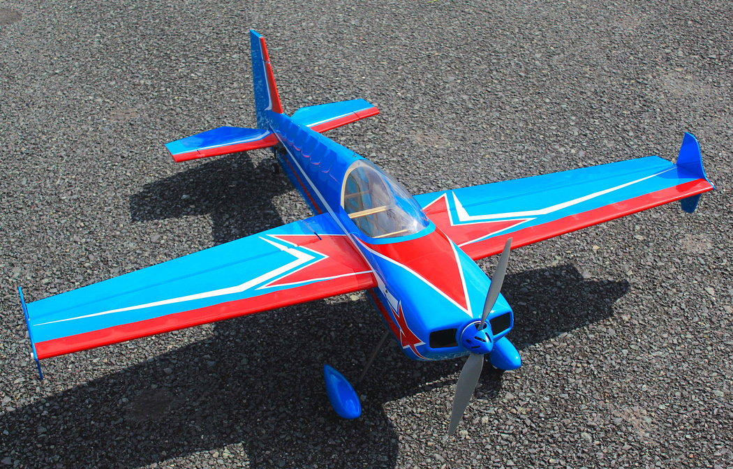 Seagull Laser 30E 3D 122cm Blå/Röd ARF