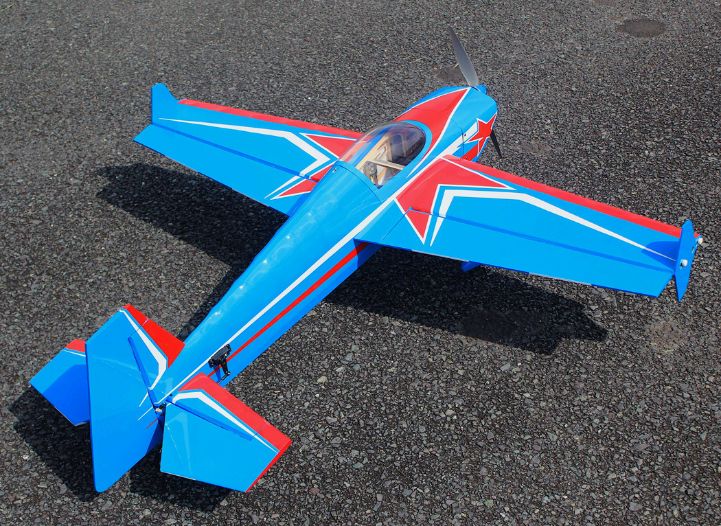 Seagull Laser 30E 3D 122cm Blå/Röd ARF