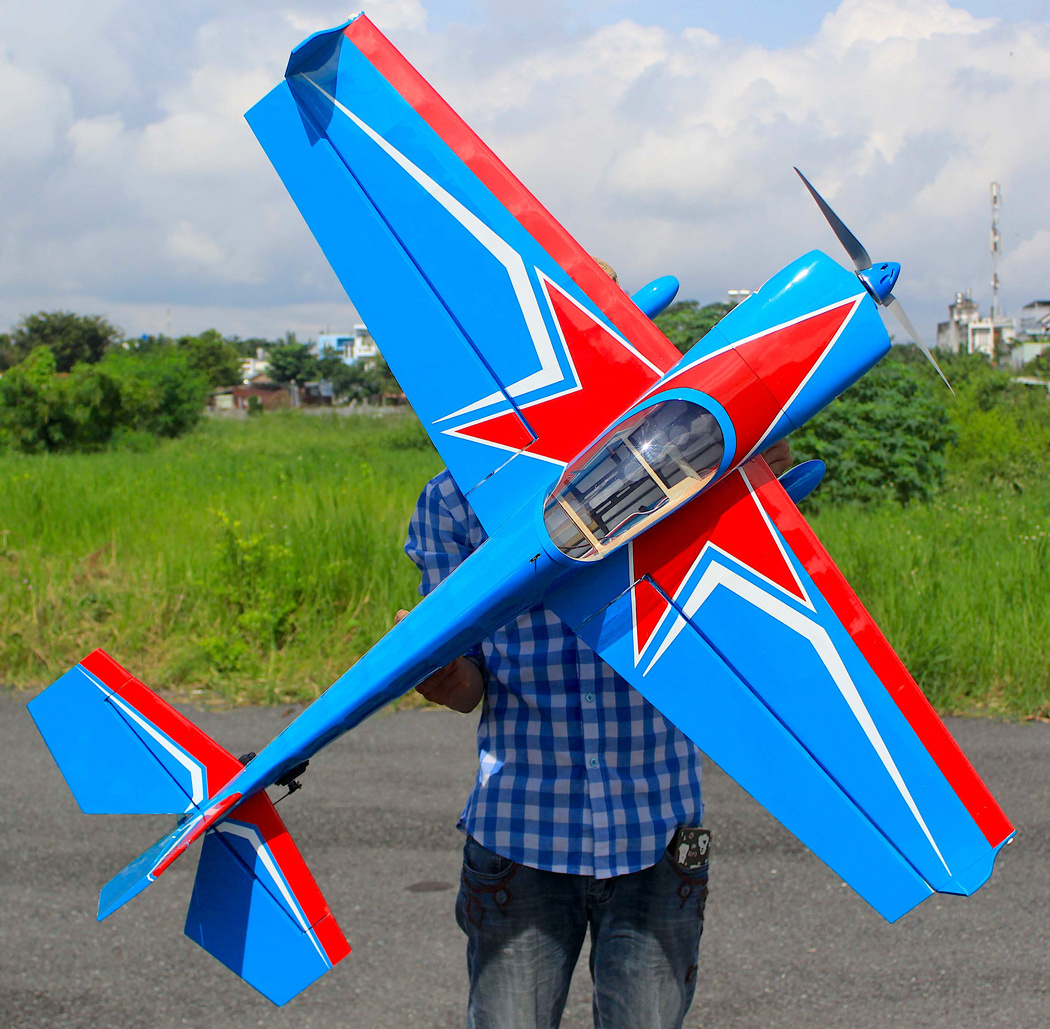 Seagull Laser 30E 3D 122cm Blå/Röd ARF