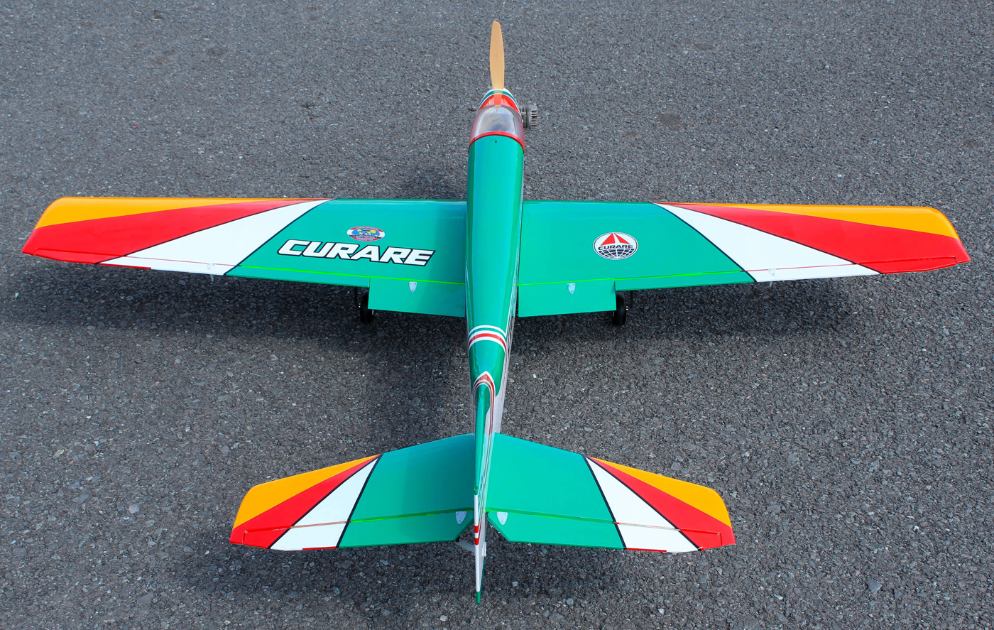 Seagull Curare Classic ARF Grön 162cm .61-.75/60E El-Landställ