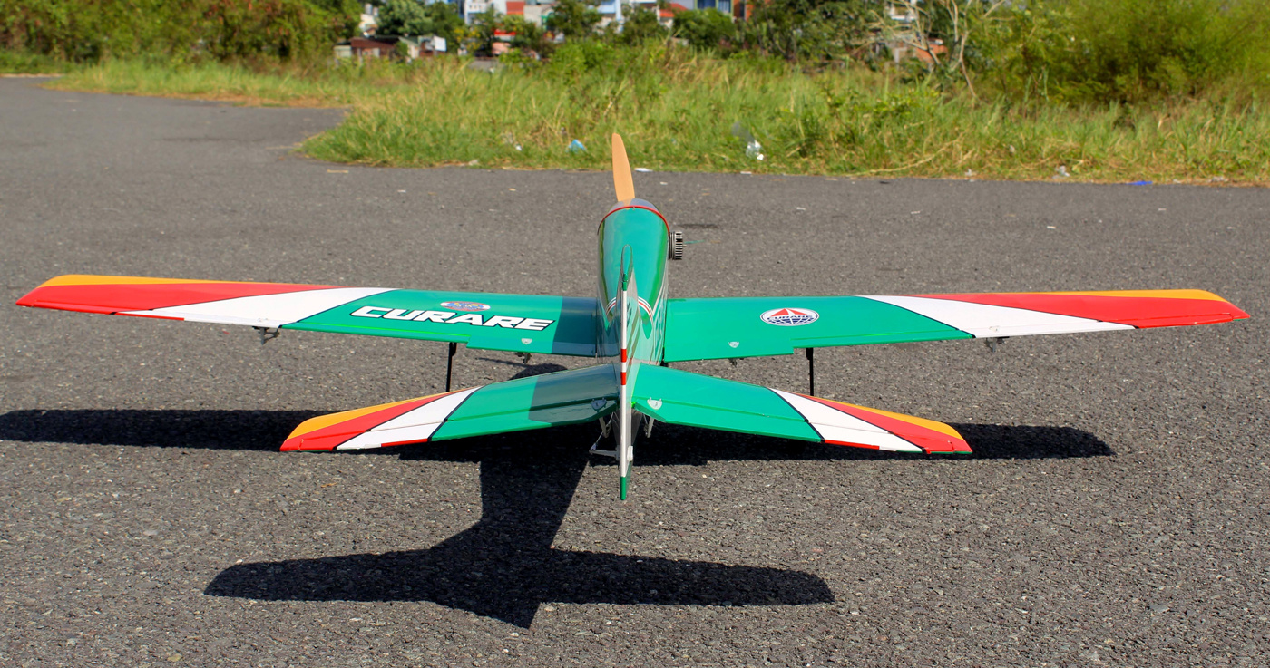 Seagull Curare Classic ARF Grön 162cm .61-.75/60E El-Landställ