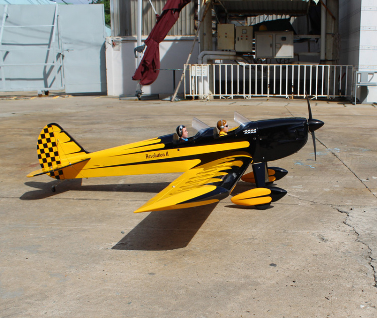 Seagull Space Walker II 1.20 GP 2.10m ARF gul/svart