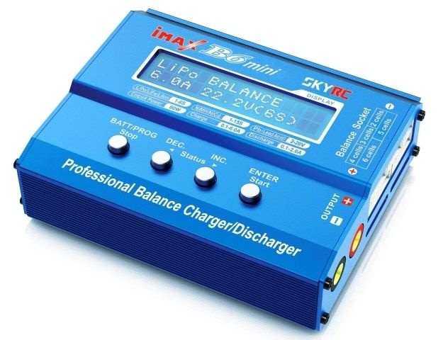 SkyRC B6 Miniladdare 60W 6A 1-6S 12VDC