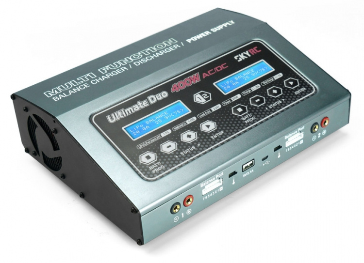 SkyRC Ultimate Duo D400 Laddare, 400W 240VAC