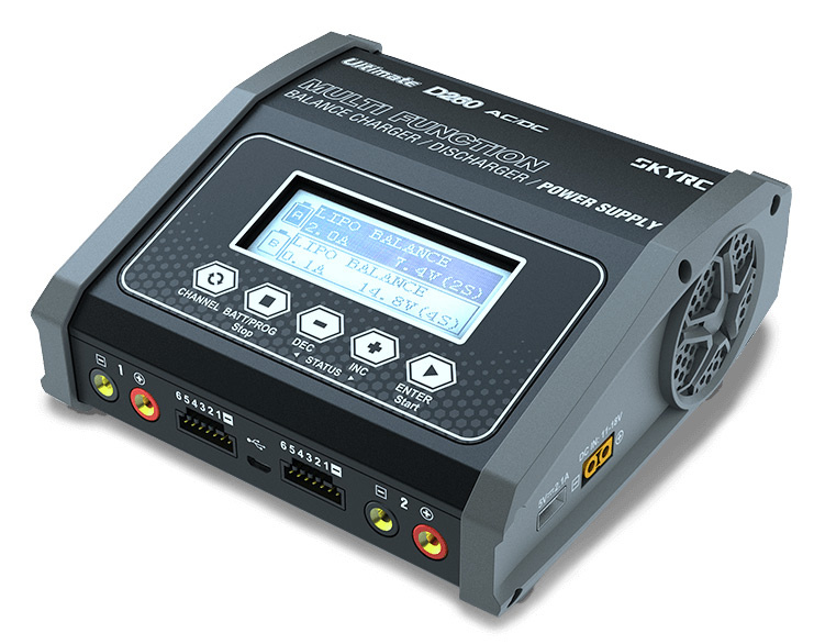 SkyRC D260 Ultimate Duo Laddare 2x130W, 240VAC, 14A