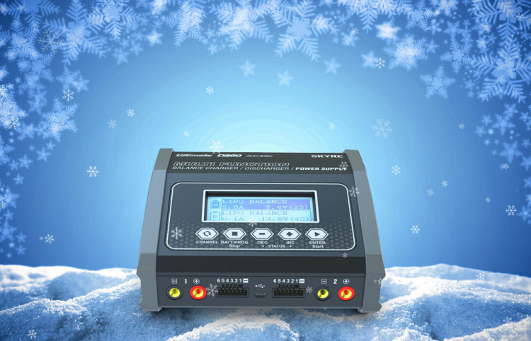 SkyRC D260 Ultimate Duo Laddare 2x130W, 240VAC, 14A