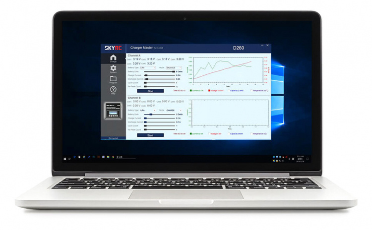 SkyRC D260 Ultimate Duo Laddare 2x130W, 240VAC, 14A