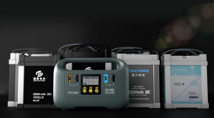 SkyRC PC1500 Laddare LiPo/LiHV 12S/14S 9A/25A 1500W 220AC