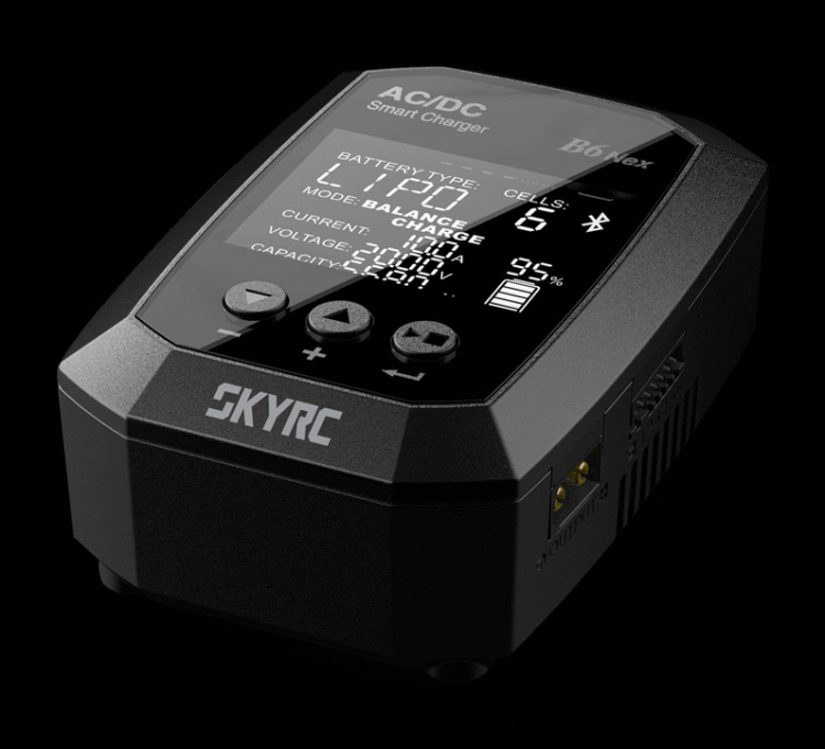 SkyRC B6 Nex Laddare LiPo/LiFe/LiHV 1-6S, NiMH 50W 240AC