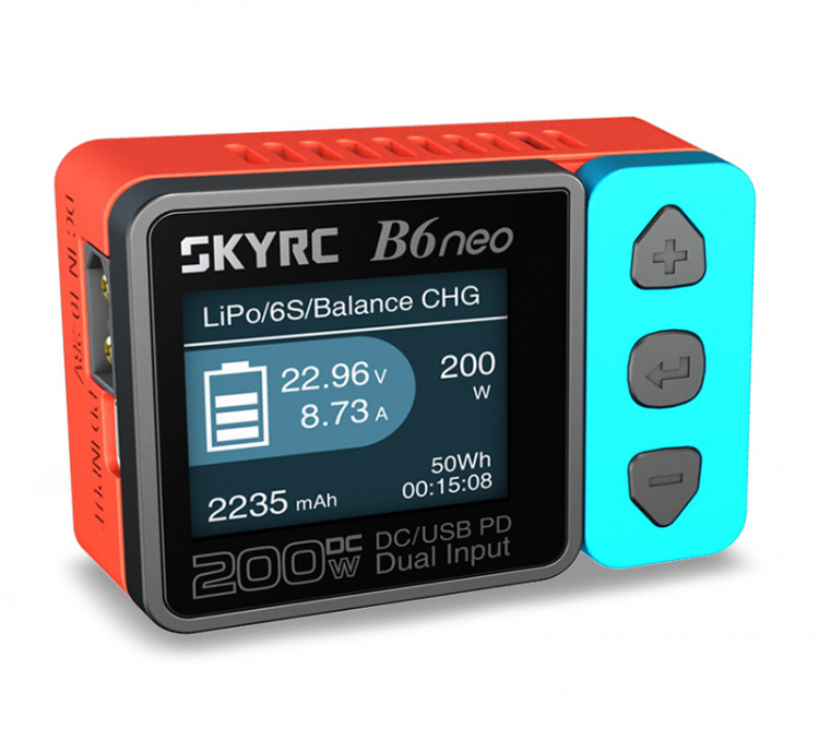 SkyRC B6neo DC Laddare Input 10-28volt, 12A