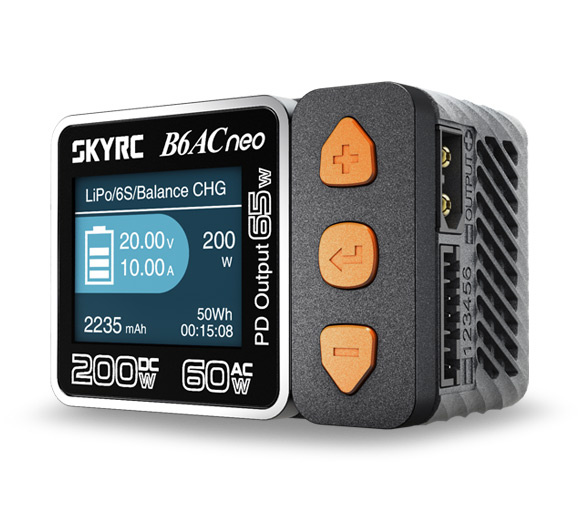 SkyRC B6ACneo Laddare 60W 240VAC