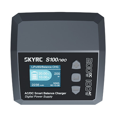 SkyRC S100neo Laddare 100W 240VAC/6-30VDC