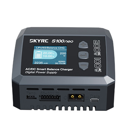 SkyRC S100neo Laddare 100W 240VAC/6-30VDC