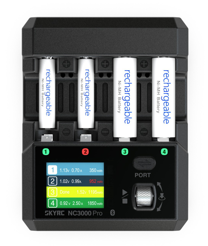 SkyRC NC3000 Pro Laddare NiMH/NiCd AA/AAA 0,2-3A 240AC