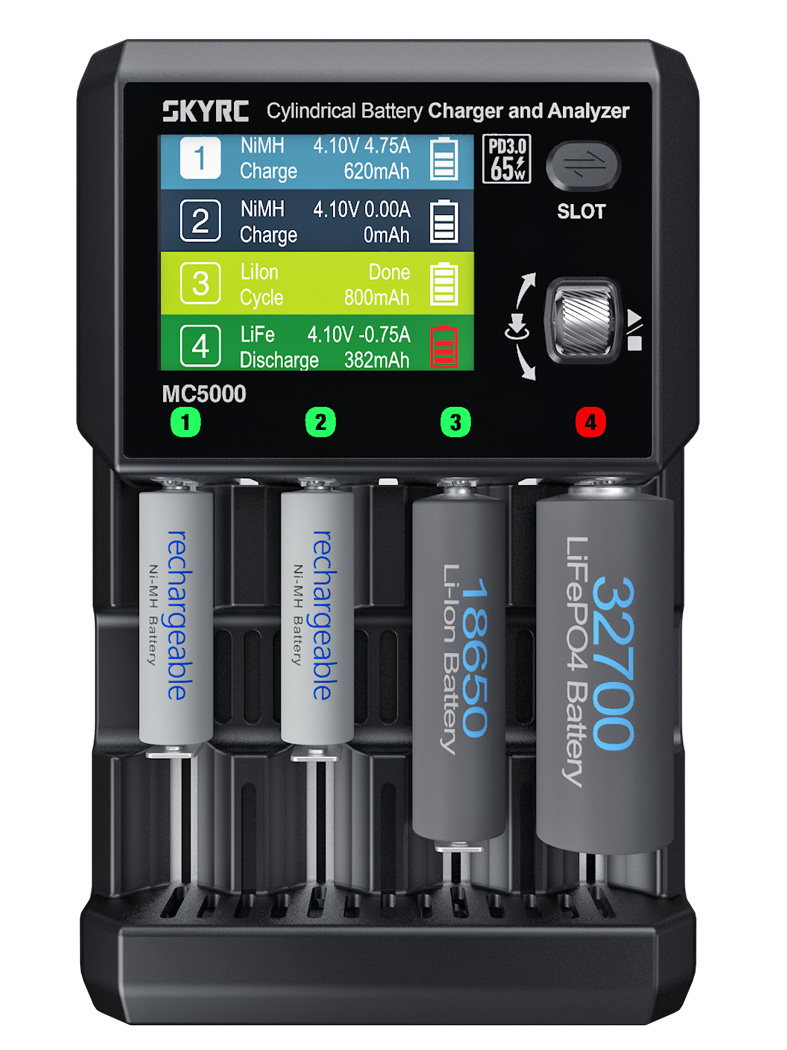 SkyRC MC5000 AA/AAA Laddare NiMH/Li-ion