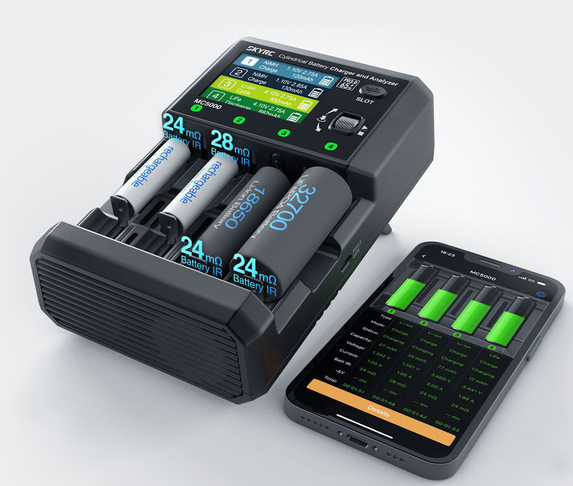 SkyRC MC5000 AA/AAA Laddare NiMH/Li-ion