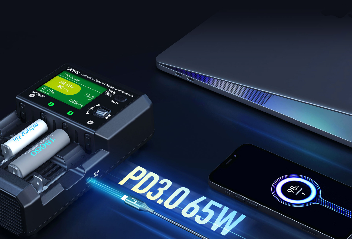 SkyRC MC5000 AA/AAA Laddare NiMH/Li-ion