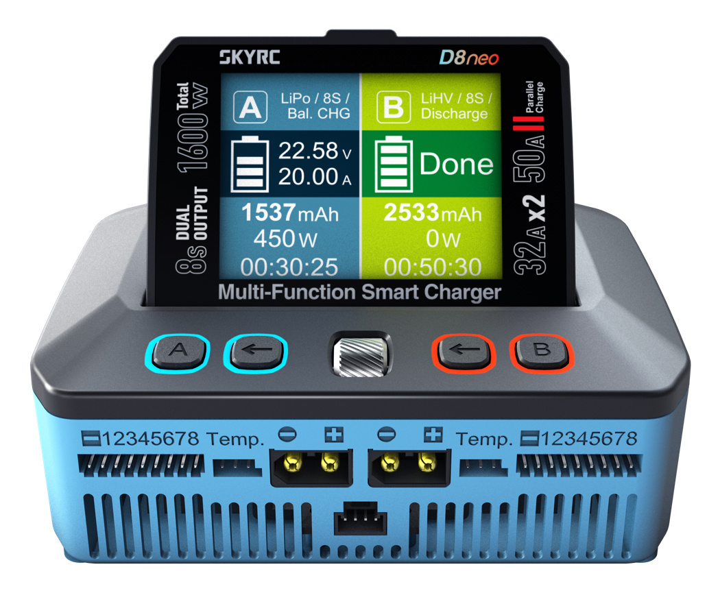 SkyRC D8neo Smart Balance Dual Laddare 1600W