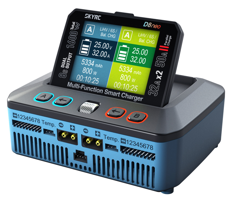 SkyRC D8neo Smart Balance Dual Laddare 1600W
