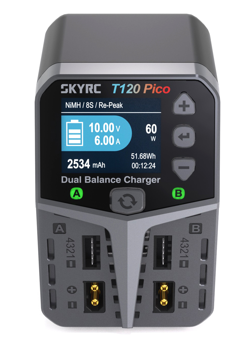SkyRC T120 Pico Laddare 240VAC 2x60W