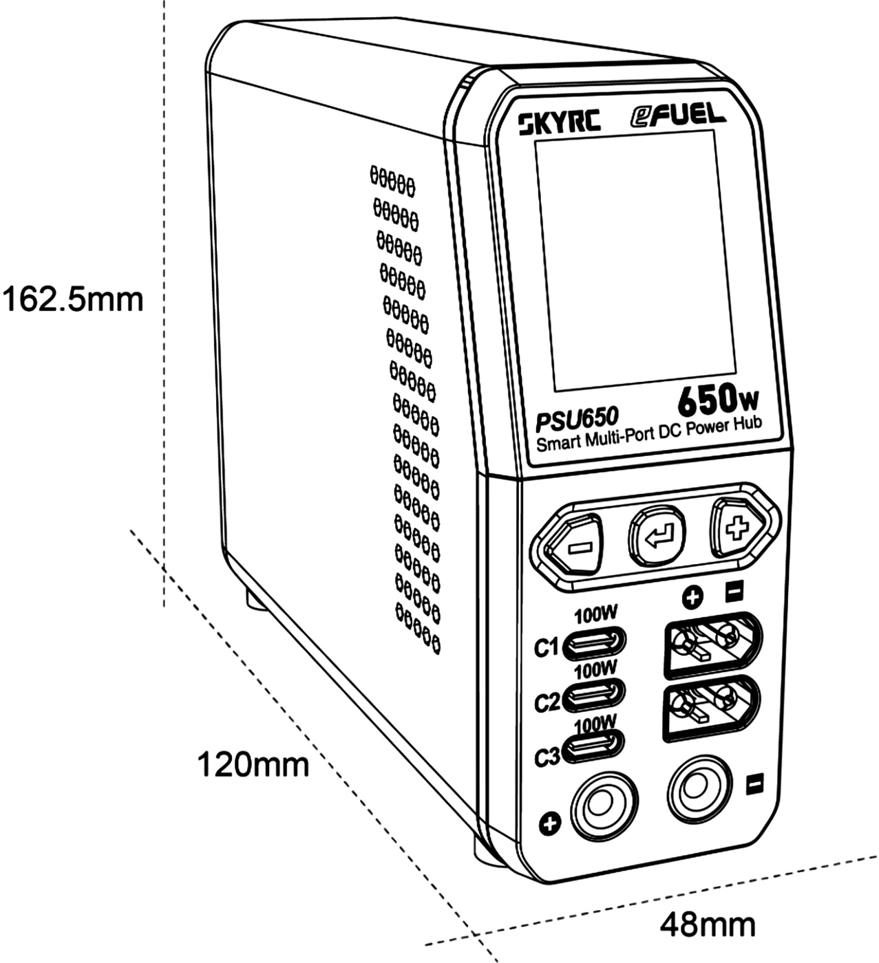 eFUEL Multi-Port Power Hub 650W