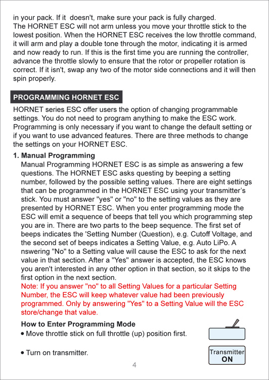 Hornet 80A ESC Flyg & Heli Brushless*