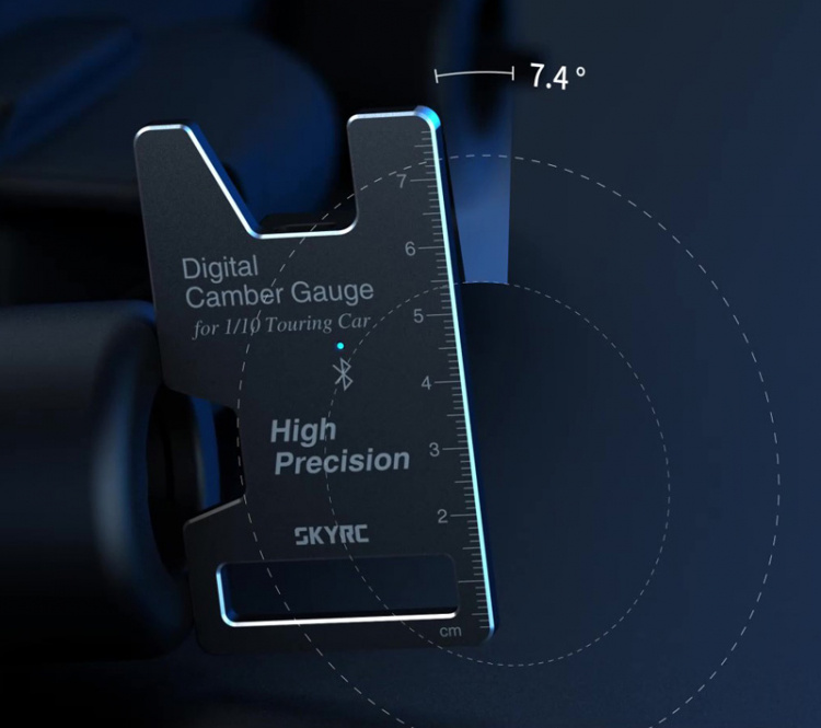 SKYRC Cambervinkel Mätare Digital Bluetooth CTG-015