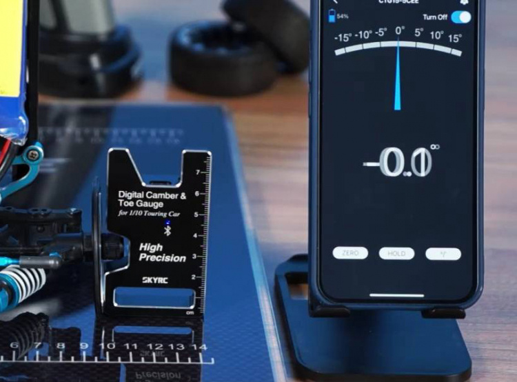 SKYRC Cambervinkel Mätare Digital Bluetooth CTG-015