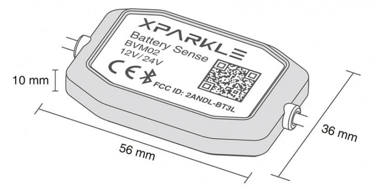 Xparkle Battery Sense BT 12/24V