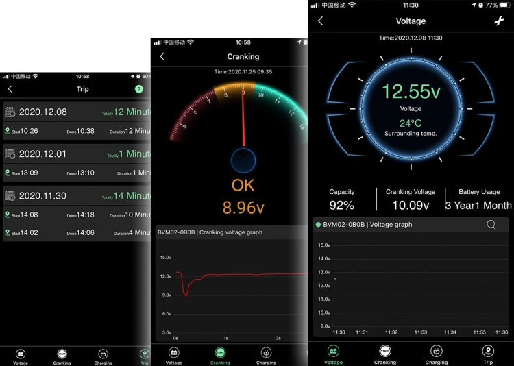 Xparkle Battery Sense BT 12/24V