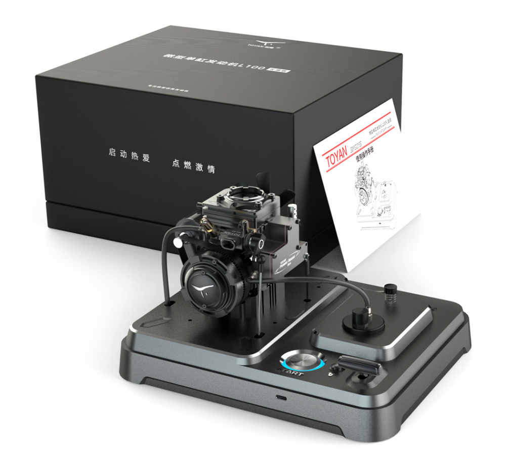 Toyan FS-S100AT1D-XP 1-Cyl Metanolmotor 4-Takt 