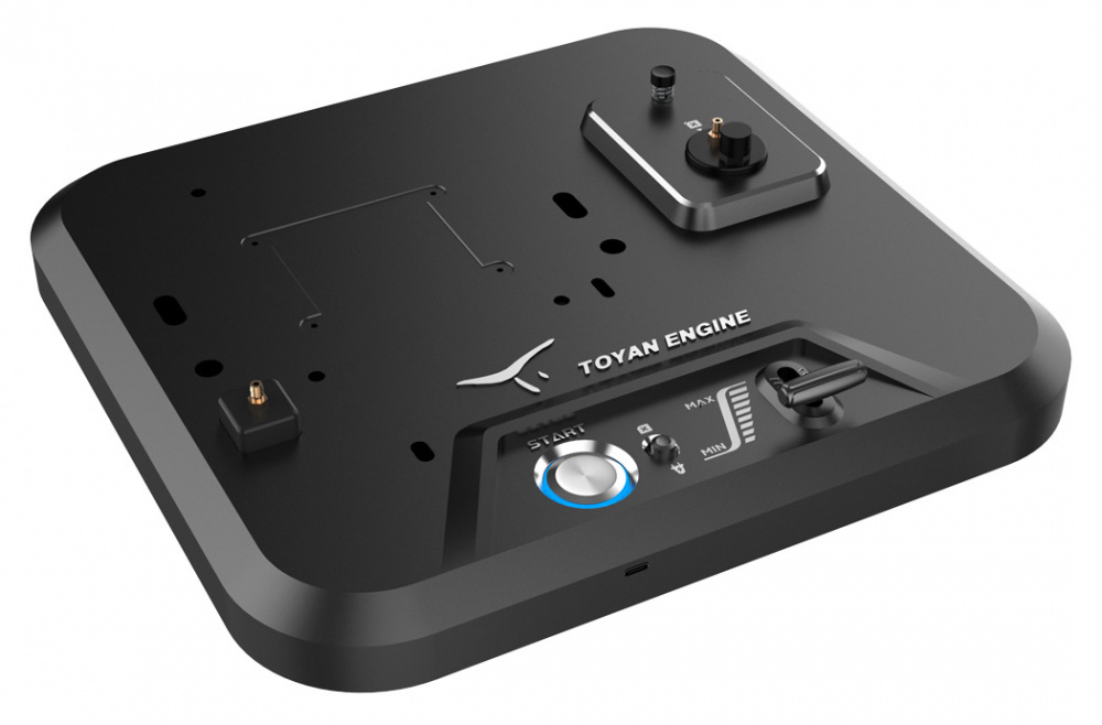 Toyan FS-V800GCS Starplatta V8 med inbyggd tank