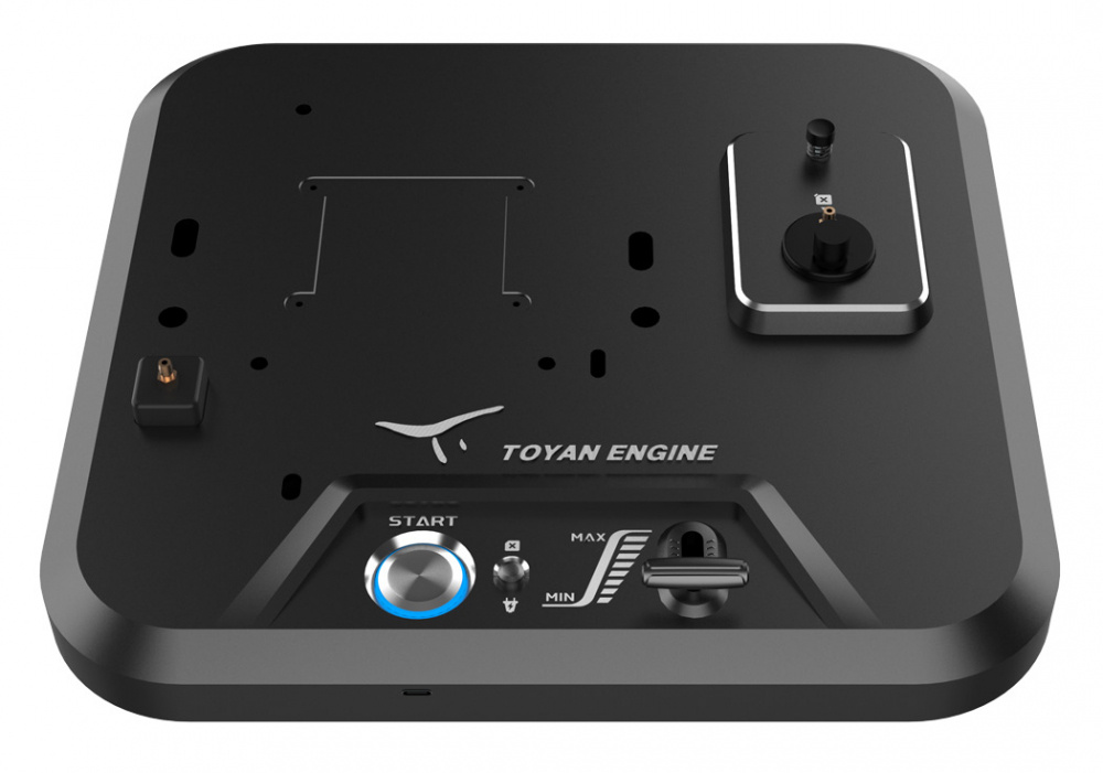 Toyan FS-V800GCS Starplatta V8 med inbyggd tank