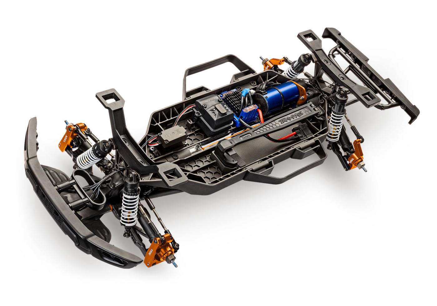 Traxxas Ford F-150 Raptor-R VXL-4s Ultimate 4WD 1/10 RTR Fox Svart