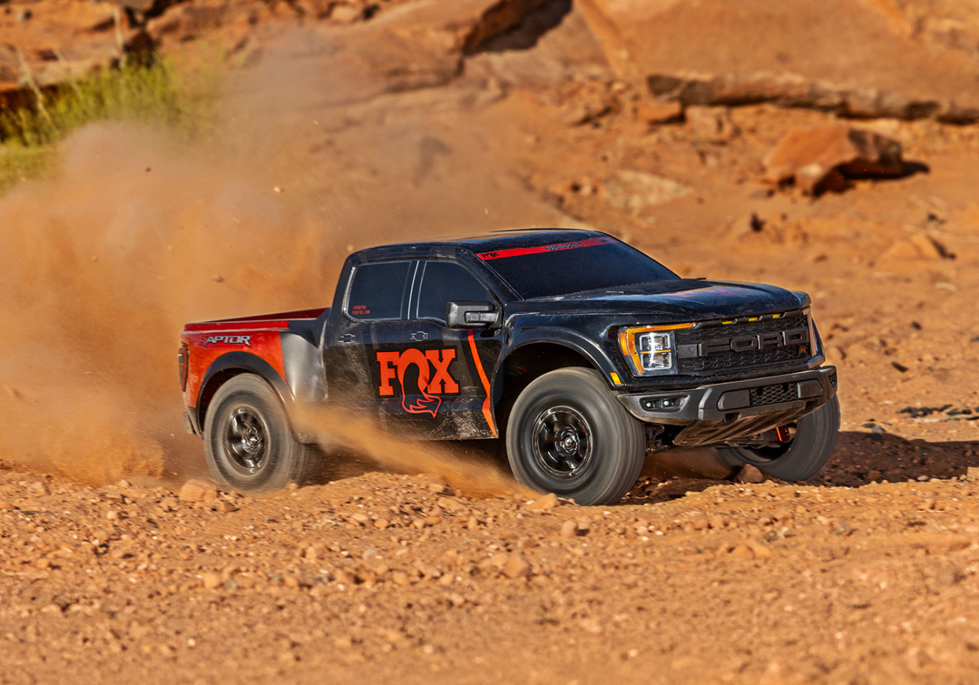 Traxxas Ford F-150 Raptor-R VXL-4s Ultimate 4WD 1/10 RTR Fox Svart