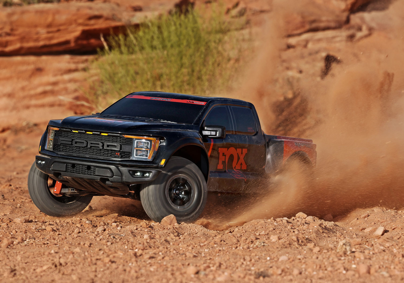 Traxxas Ford F-150 Raptor-R VXL-4s Ultimate 4WD 1/10 RTR Fox Svart